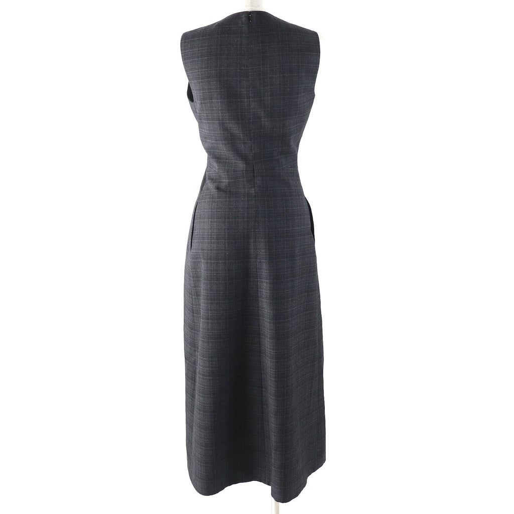 Christian Dior Checked Wool Silk Dress