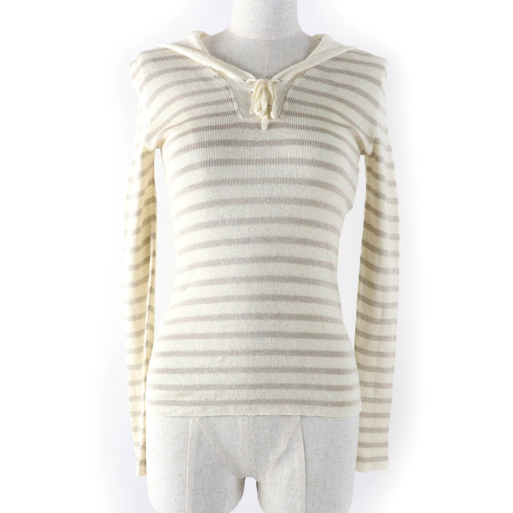 Christian Dior 214S27AM903 Linen Rayon Linen Cashmere Silk Knit