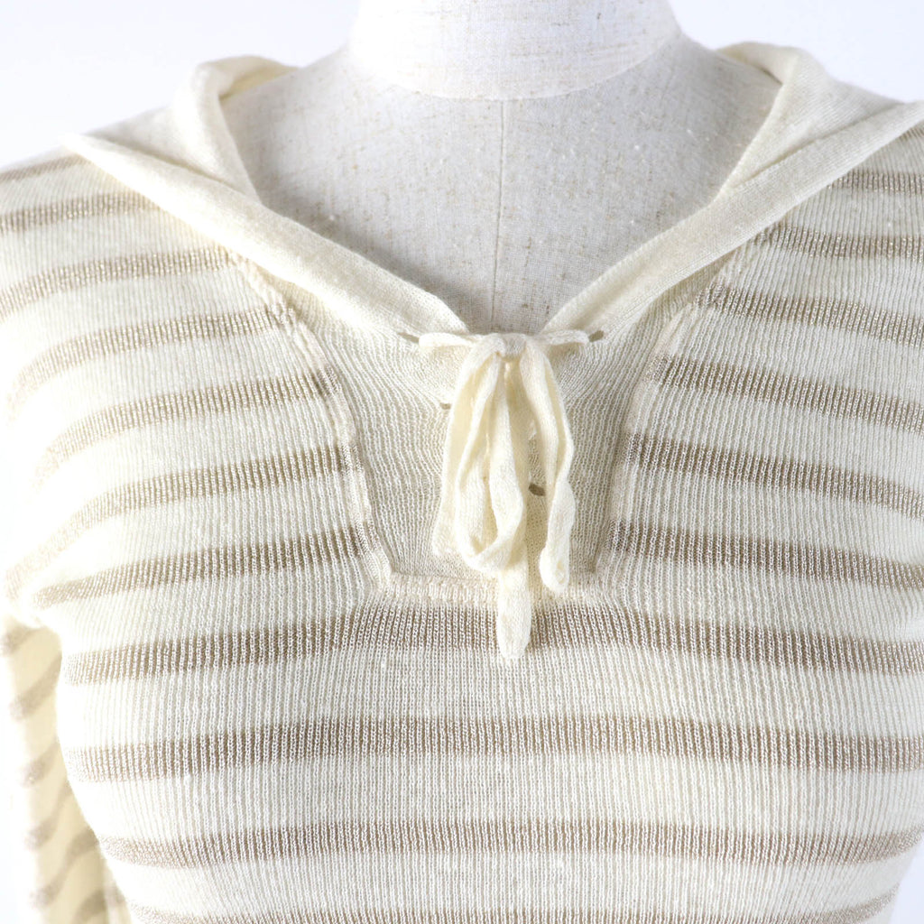 Christian Dior 214S27AM903 Linen Rayon Linen Cashmere Silk Knit