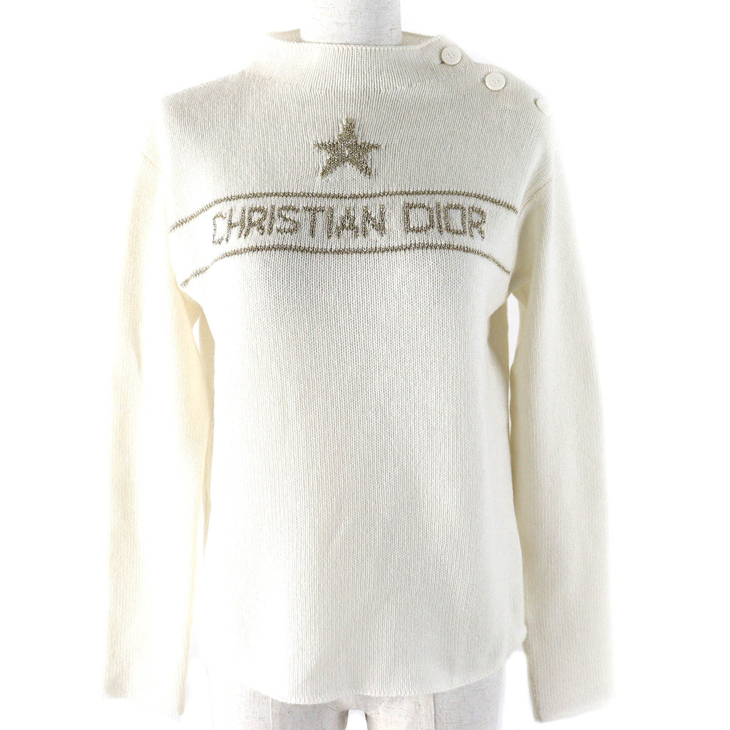 Christian Dior 24AW Star Signature Logo Cashmere Knitwear