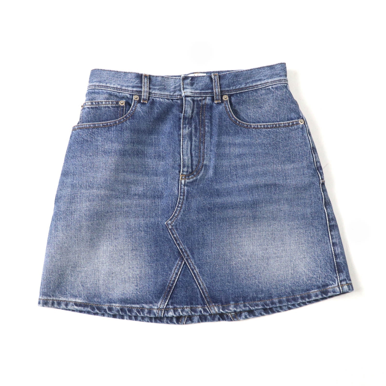 Christian Dior 422J21A3830 Cotton Denim Mini Skirt