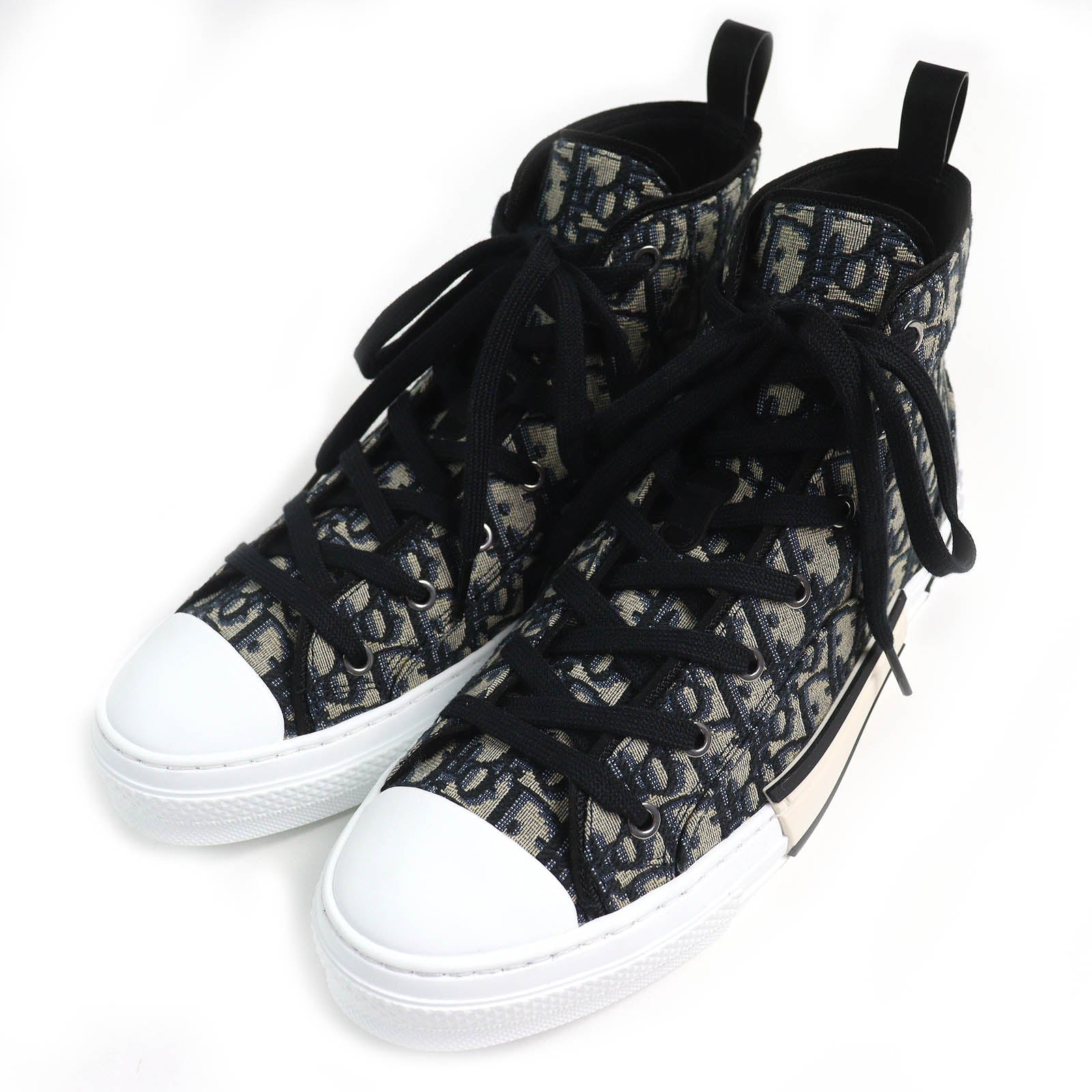 Dior B23 Oblique Logo High Cut Sneakers