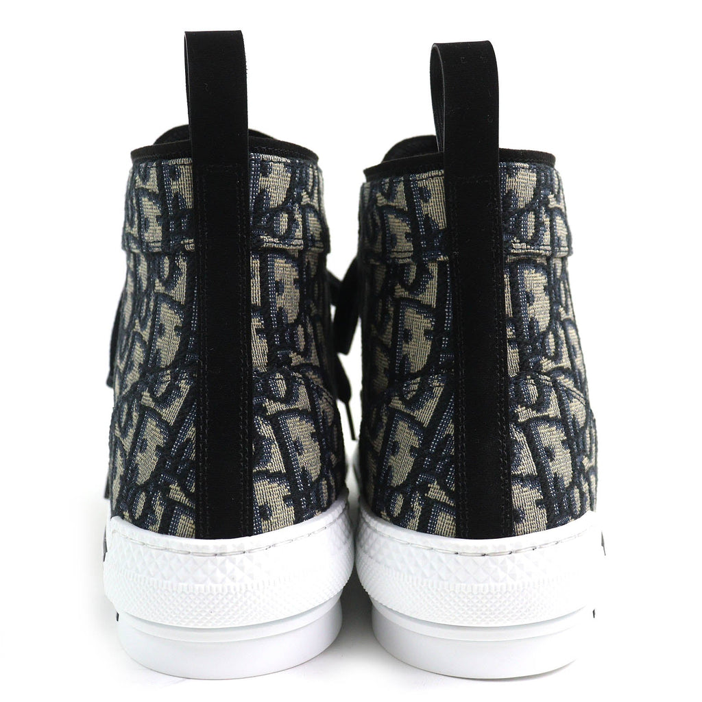 Dior B23 Oblique Logo High Cut Sneakers