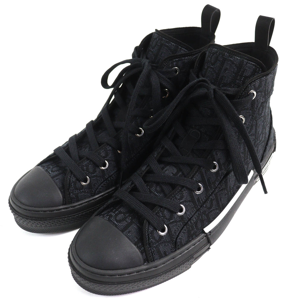 Dior B23 Oblique Logo High Cut Sneakers