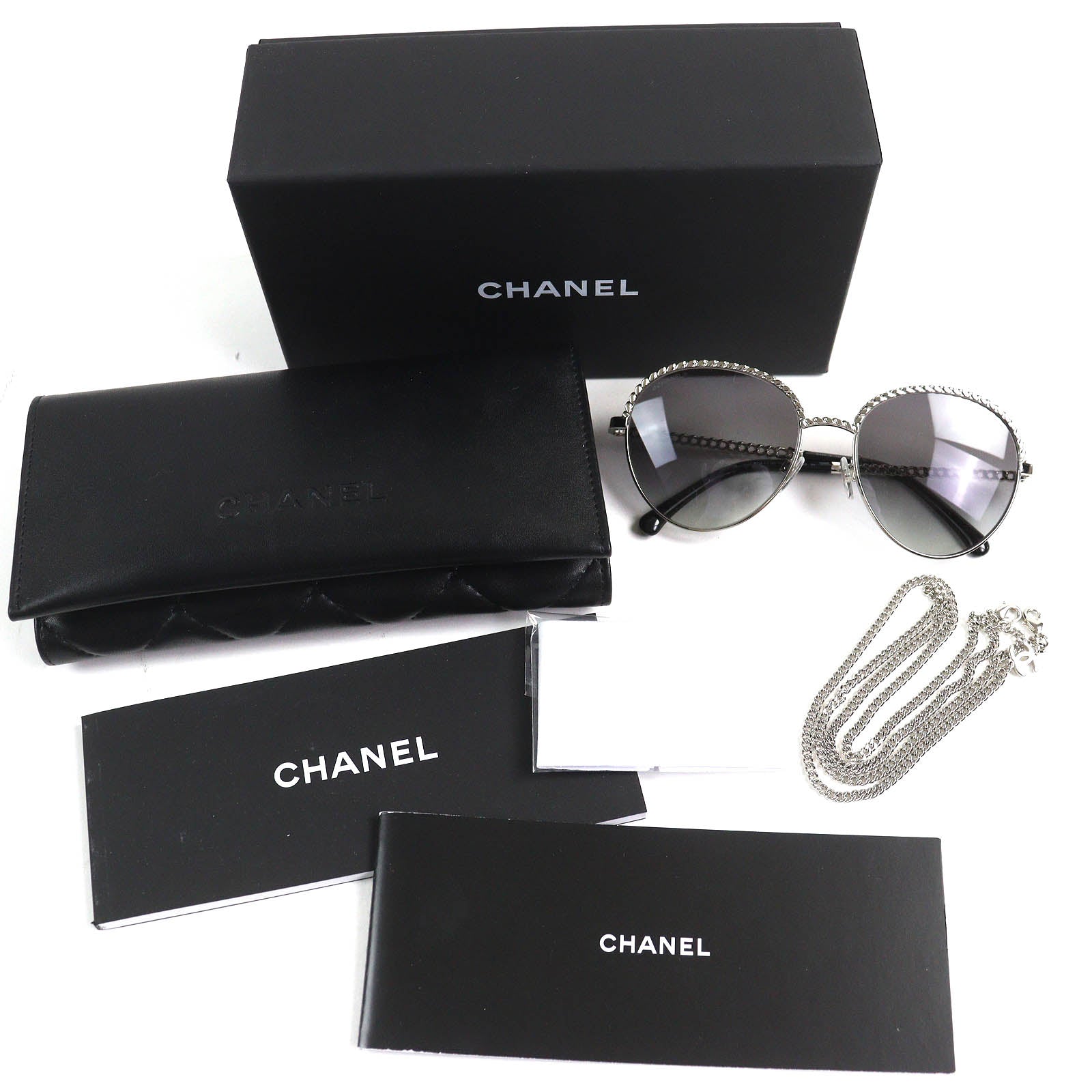 Chanel COCO Mark Chain Sunglasses