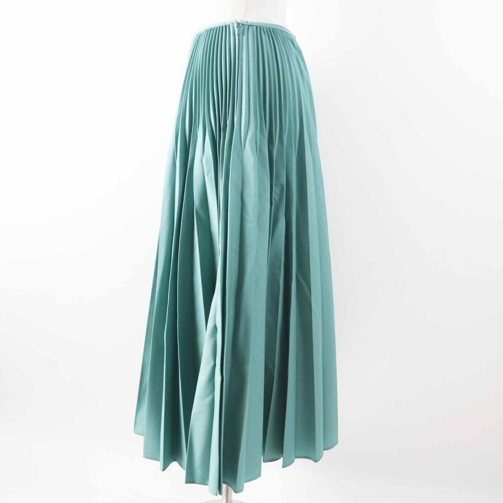 Fendi FQ7073 Mohair Wool Pleated Skirt