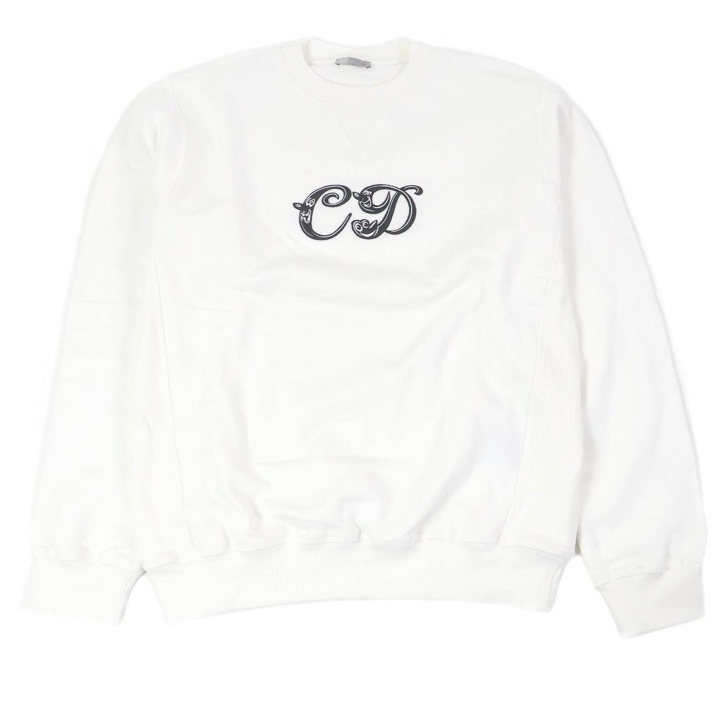 Dior×Kenny Scharf Logo embroidery Cotton Rayon Sweatshirt