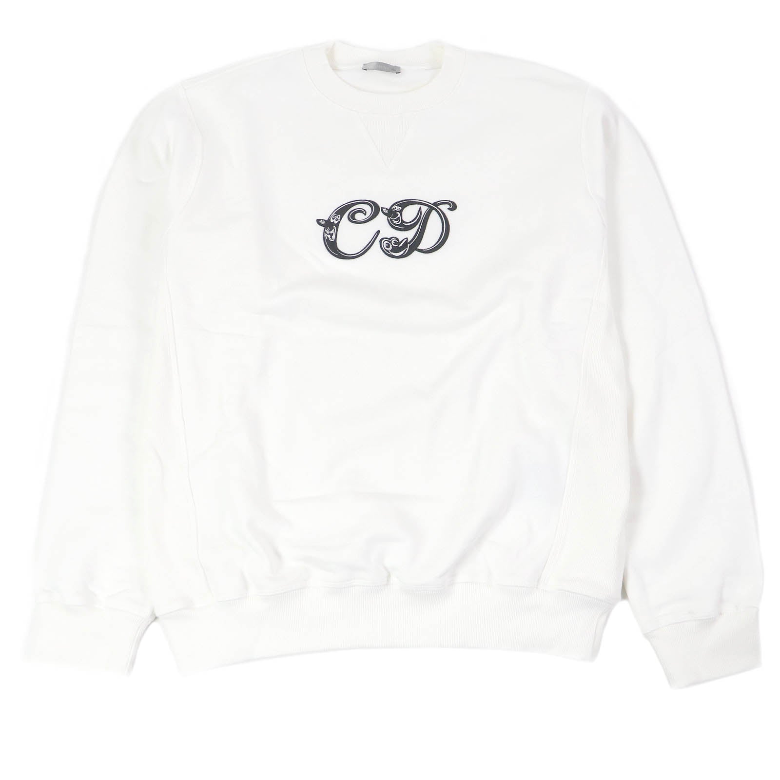 Dior×Kenny Scharf Logo embroidery Cotton Rayon Sweatshirt