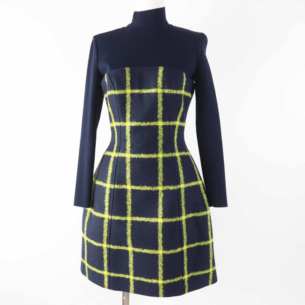Christian Dior 5A21617A1161 Wool Mohair Dress