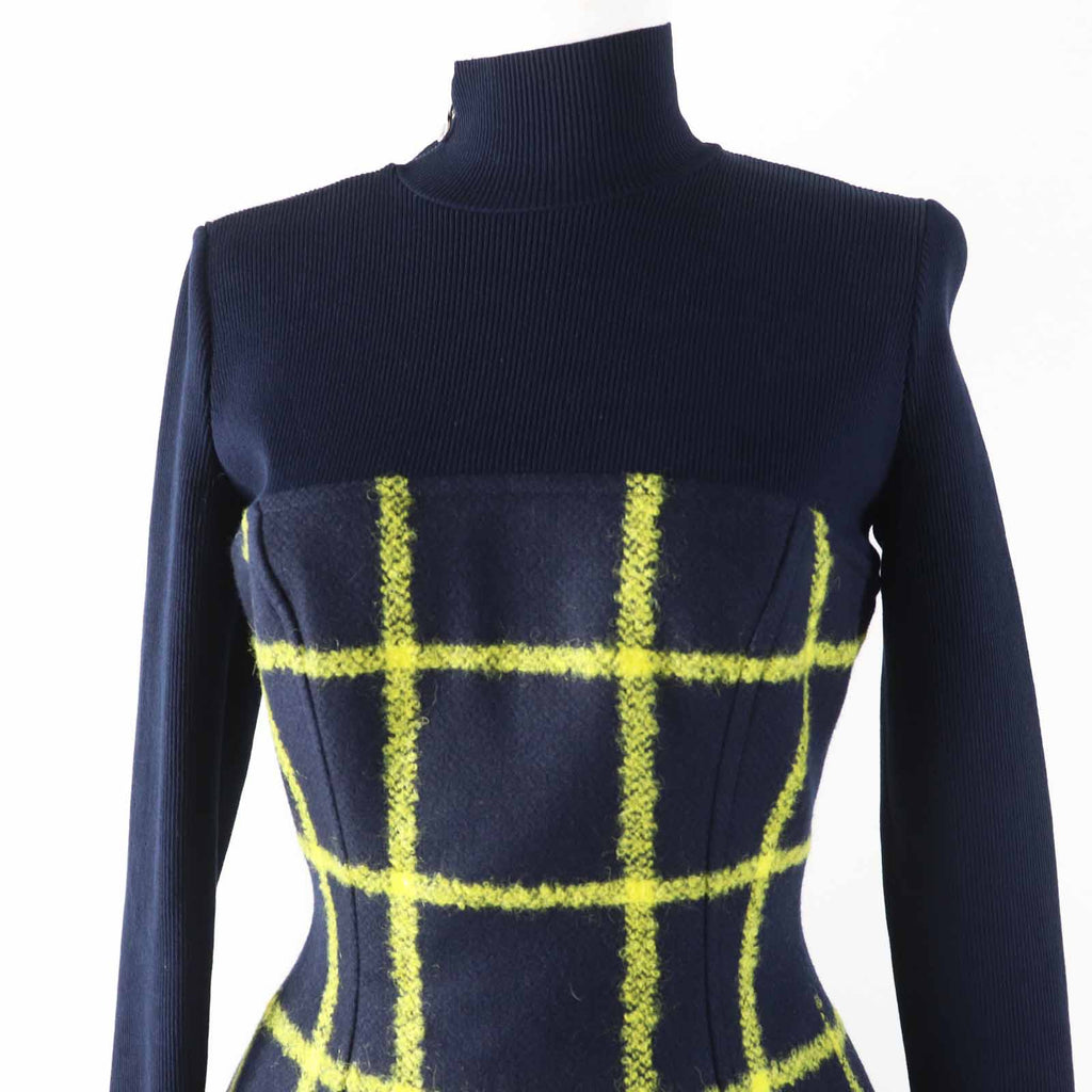 Christian Dior 5A21617A1161 Wool Mohair Dress
