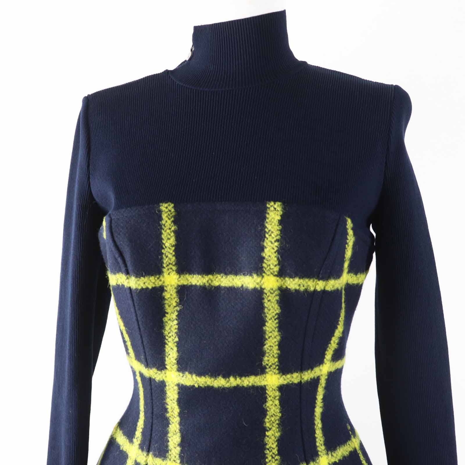 Christian Dior 5A21617A1161 Wool Mohair Dress