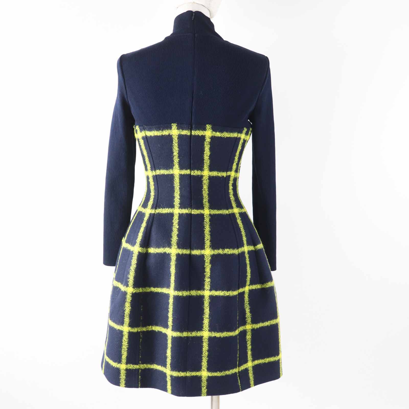 Christian Dior 5A21617A1161 Wool Mohair Dress