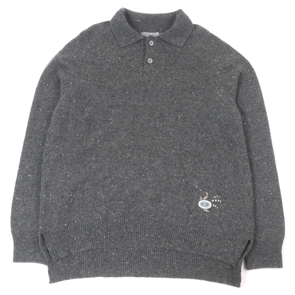 Dior Lily of the valley logo patch Cashmere Knitwear