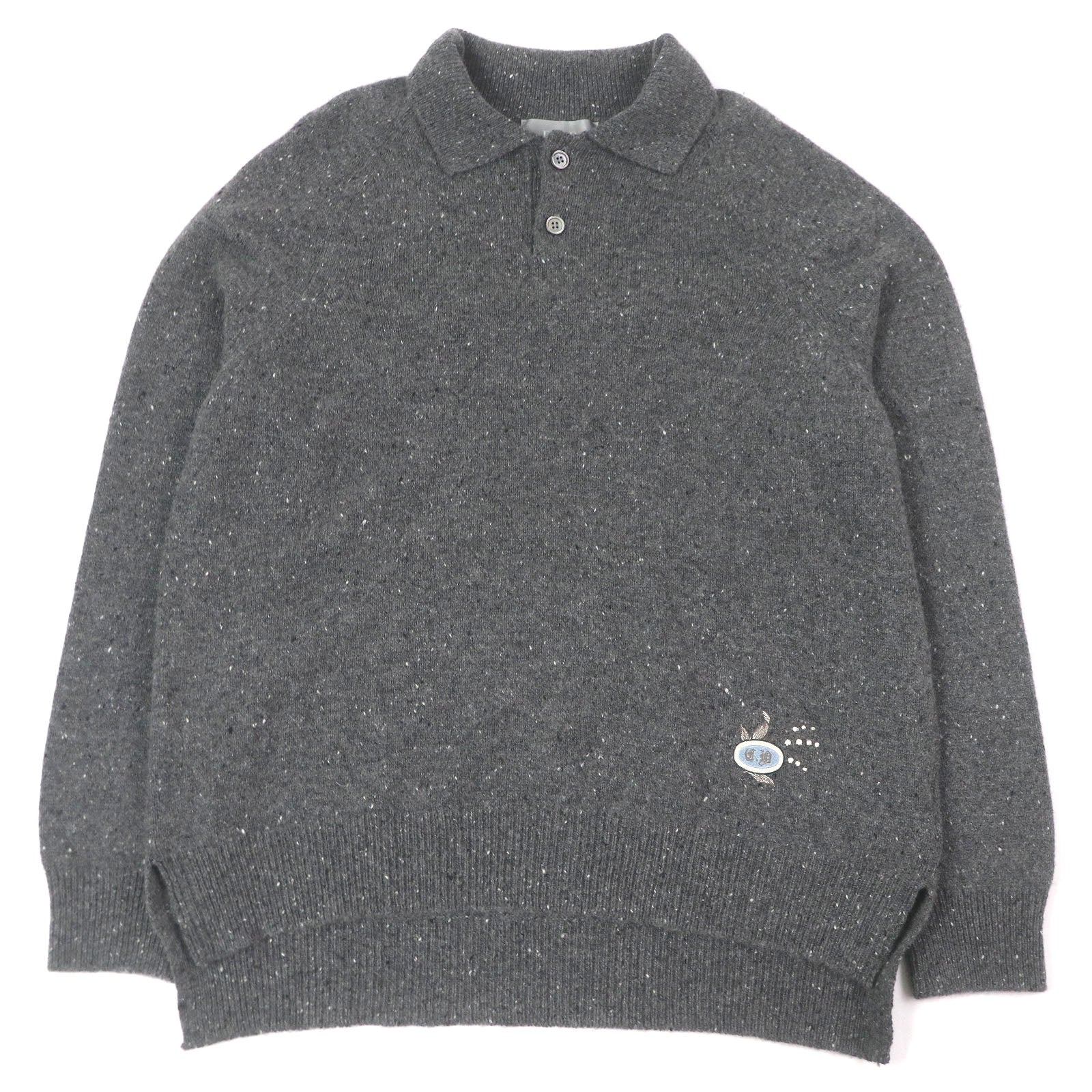 Dior Lily of the valley logo patch Cashmere Knitwear