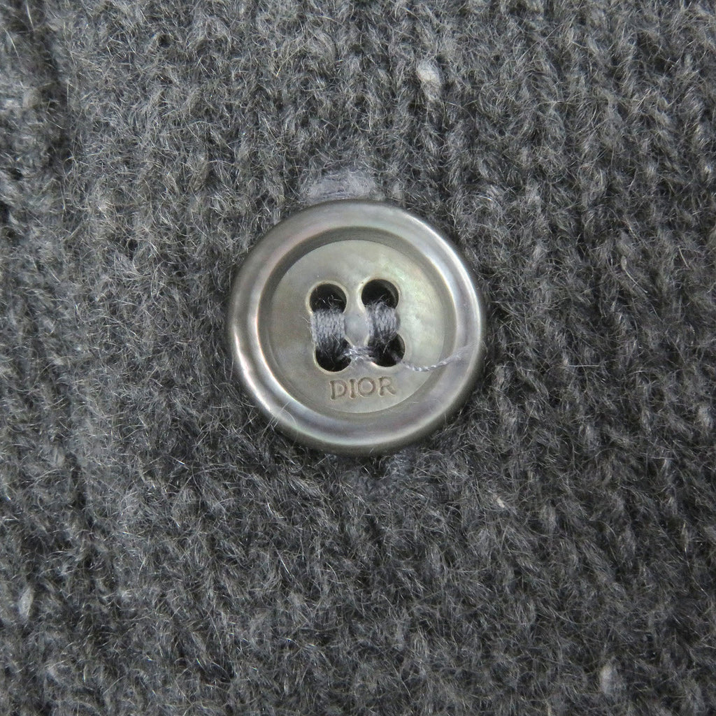 Dior Lily of the valley logo patch Cashmere Knitwear