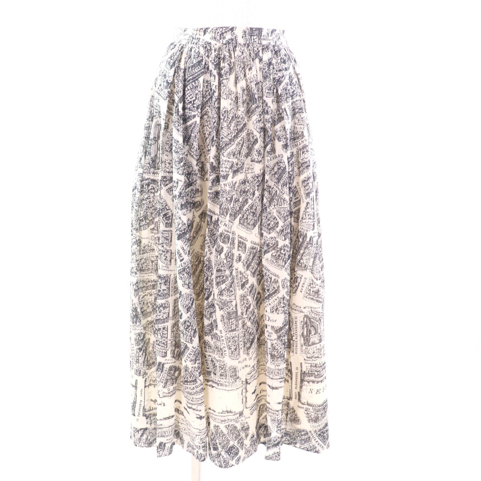 Christian Dior 351J90A3294 Cotton Skirt