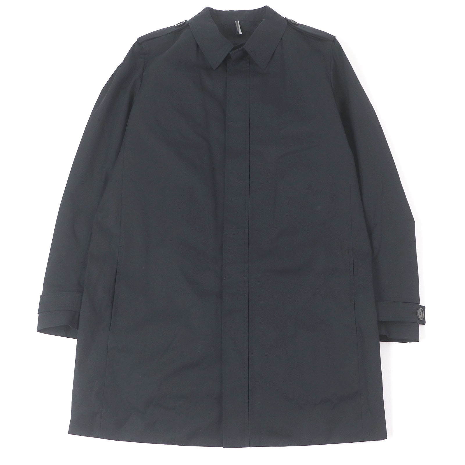 Dior HOMME Logo button Cotton Polyester Coat
