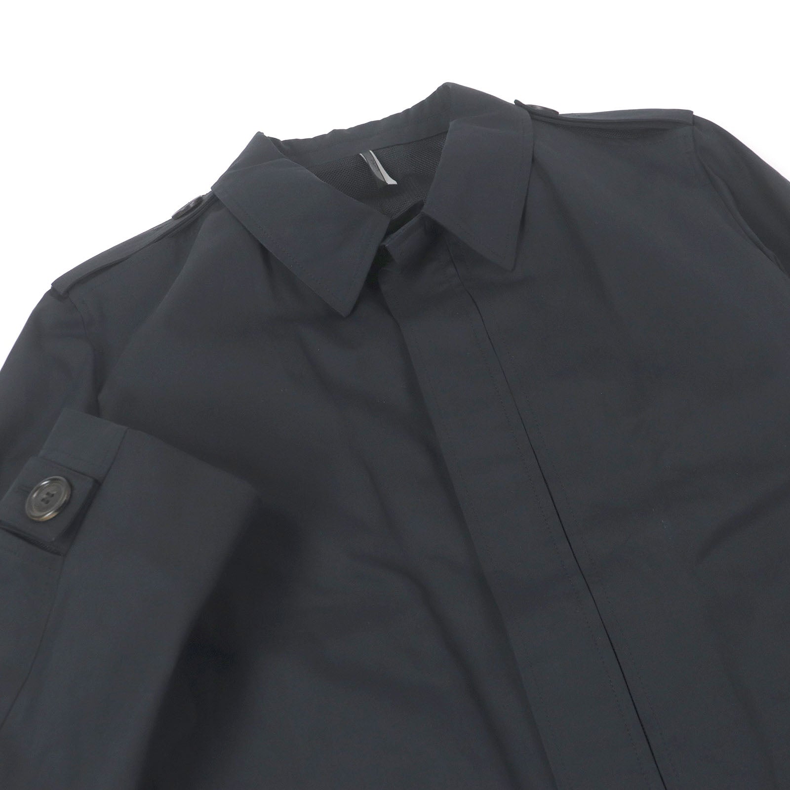Dior HOMME Logo button Cotton Polyester Coat