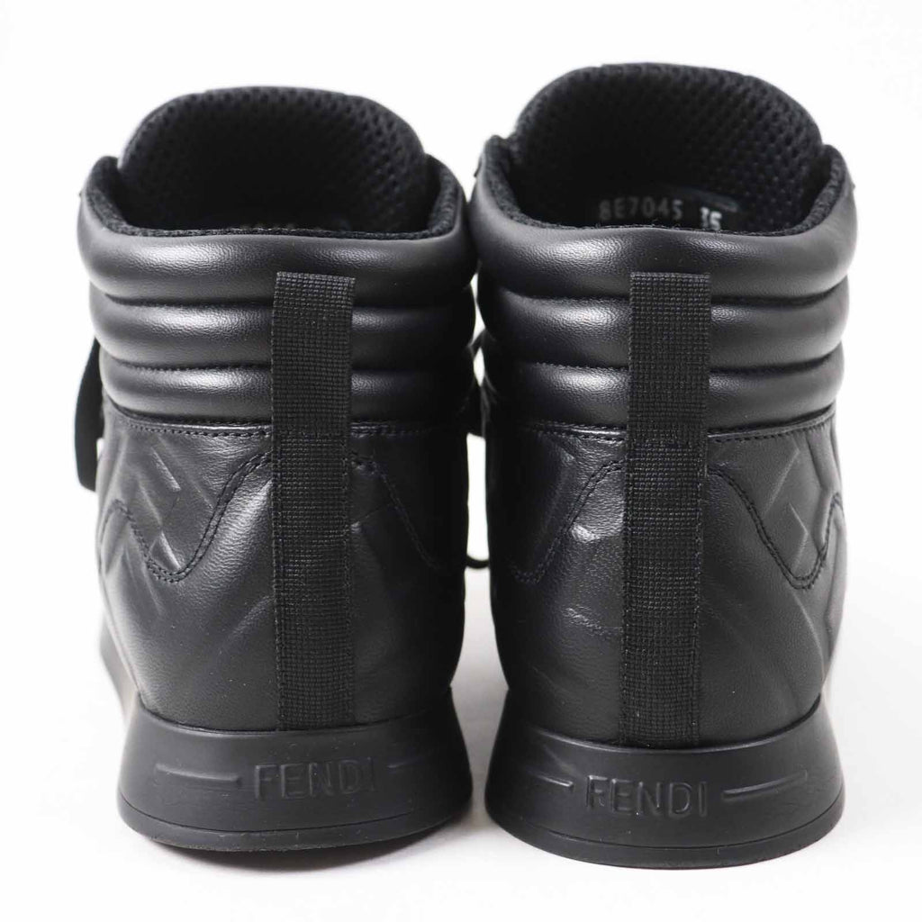 Fendi FF logo leather sneakers