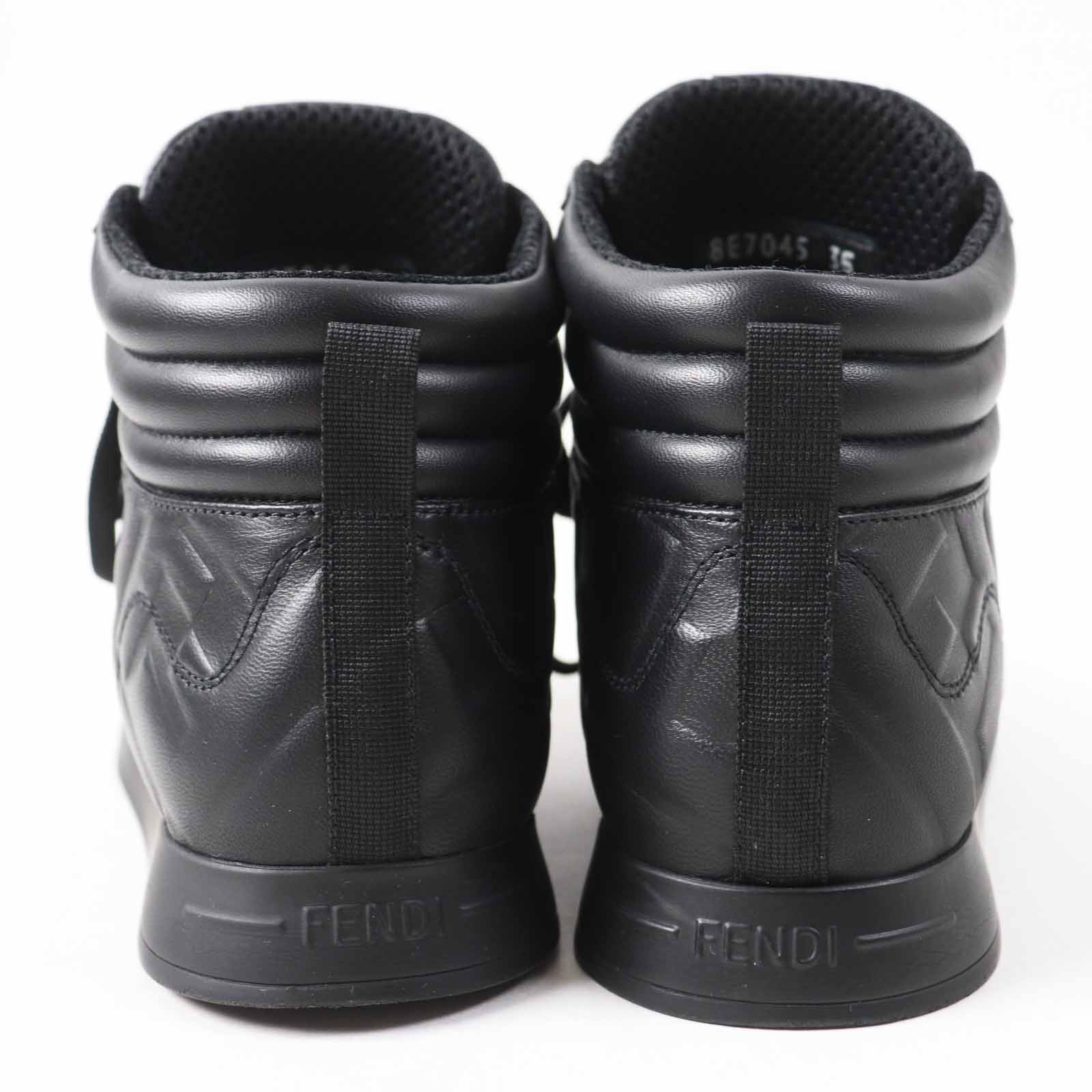 Fendi FF logo leather sneakers