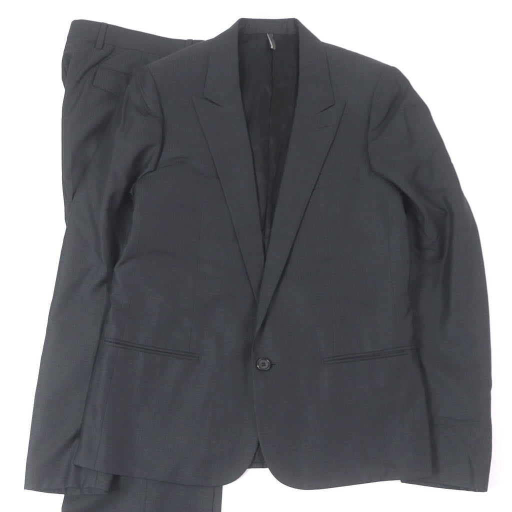 Dior HOMME Eddie's Peak Lapel Single Wool Silk Suit