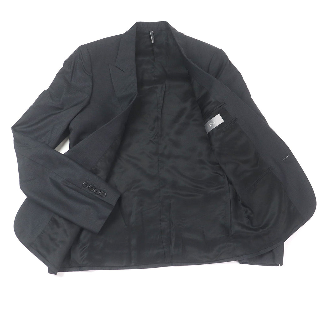 Dior HOMME Eddie's Peak Lapel Single Wool Silk Suit