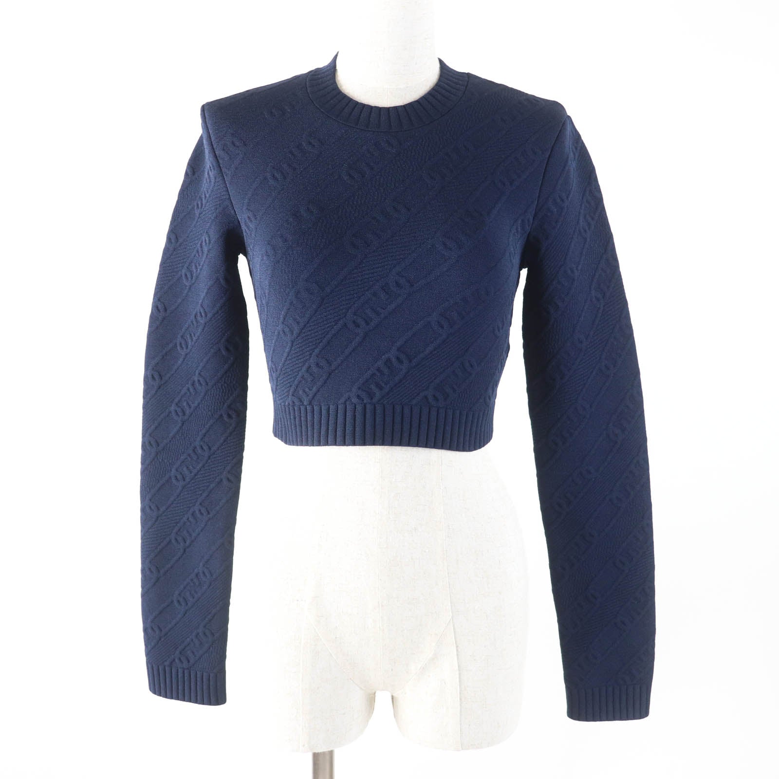 Fendi FF logo Knit Top