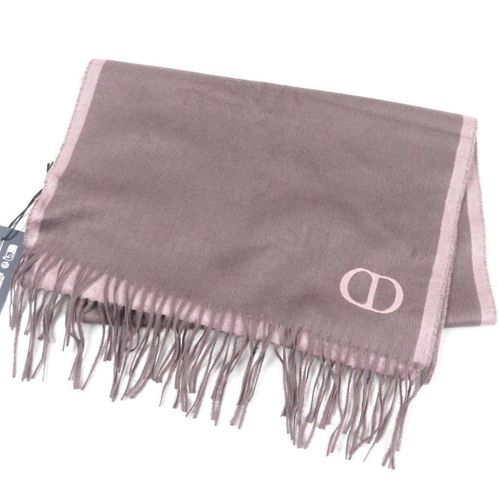 Dior CD logo embroidery Silk Scarf