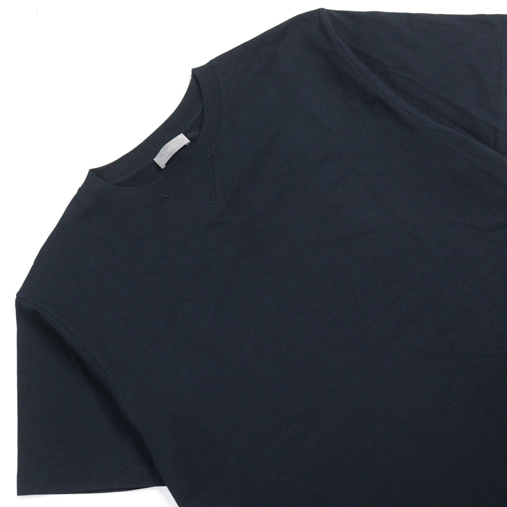 Dior Oblique Layered Over Tee Cotton Silk T-shirt
