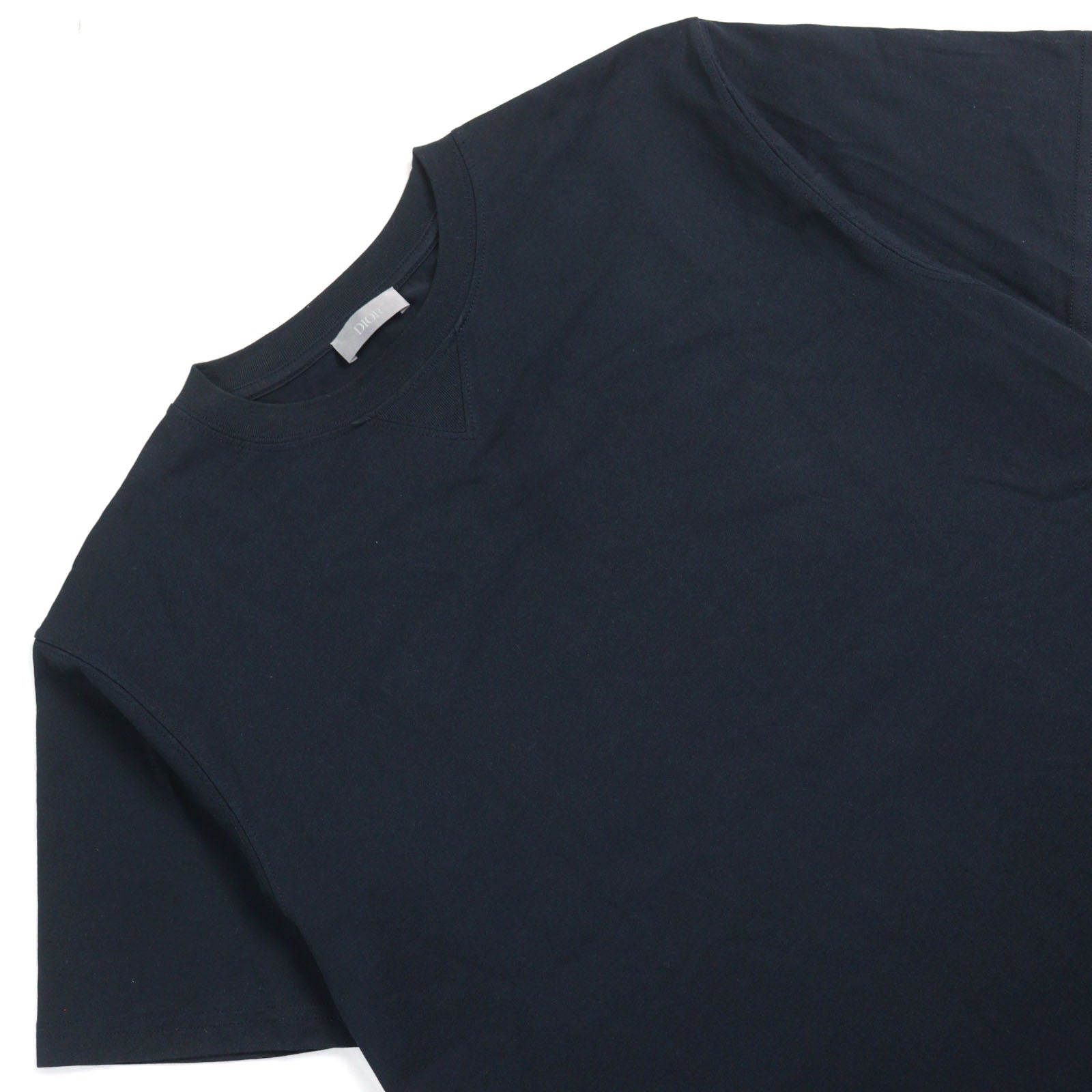 Dior Oblique Layered Over Tee Cotton Silk T-shirt