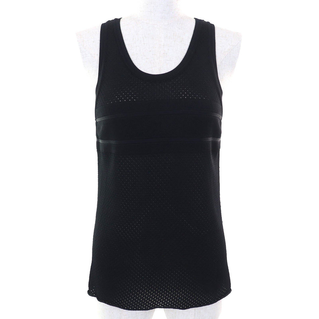 Christian Dior Back logo mesh Tank Top