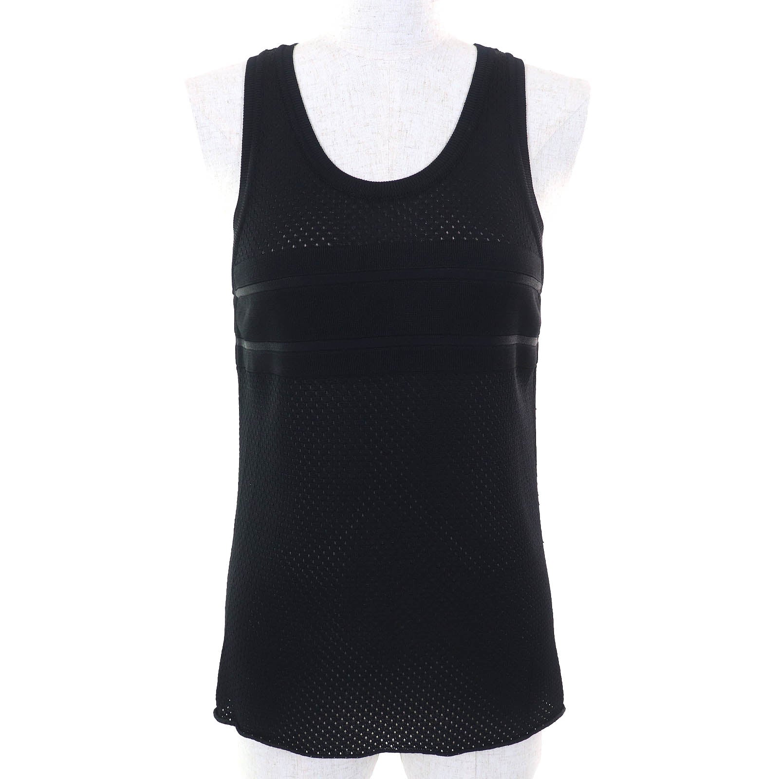 Christian Dior Back logo mesh Tank Top