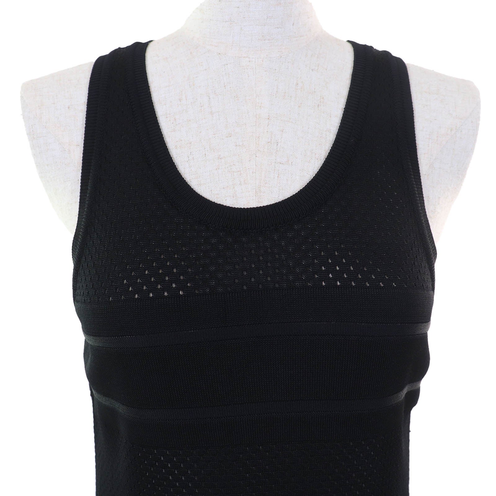 Christian Dior Back logo mesh Tank Top
