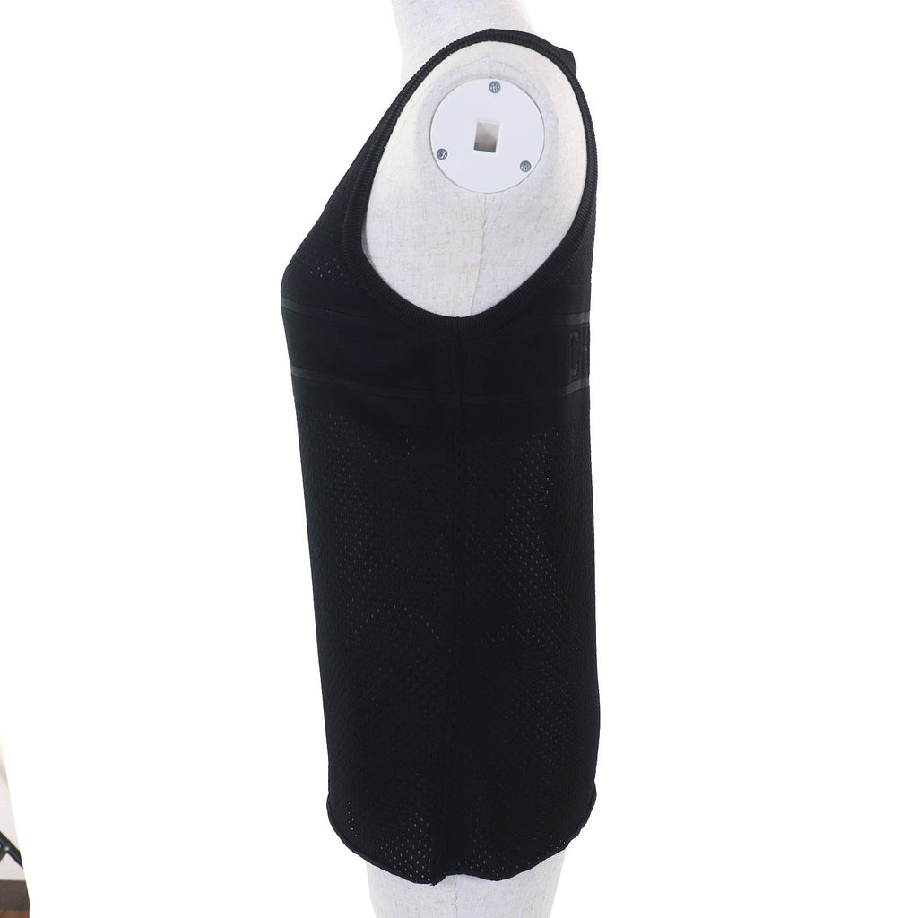 Christian Dior Back logo mesh Tank Top
