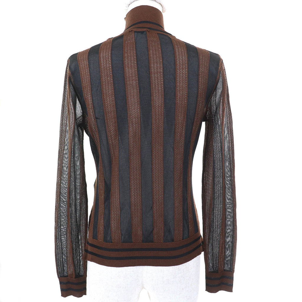 Fendi Silk Mesh Top