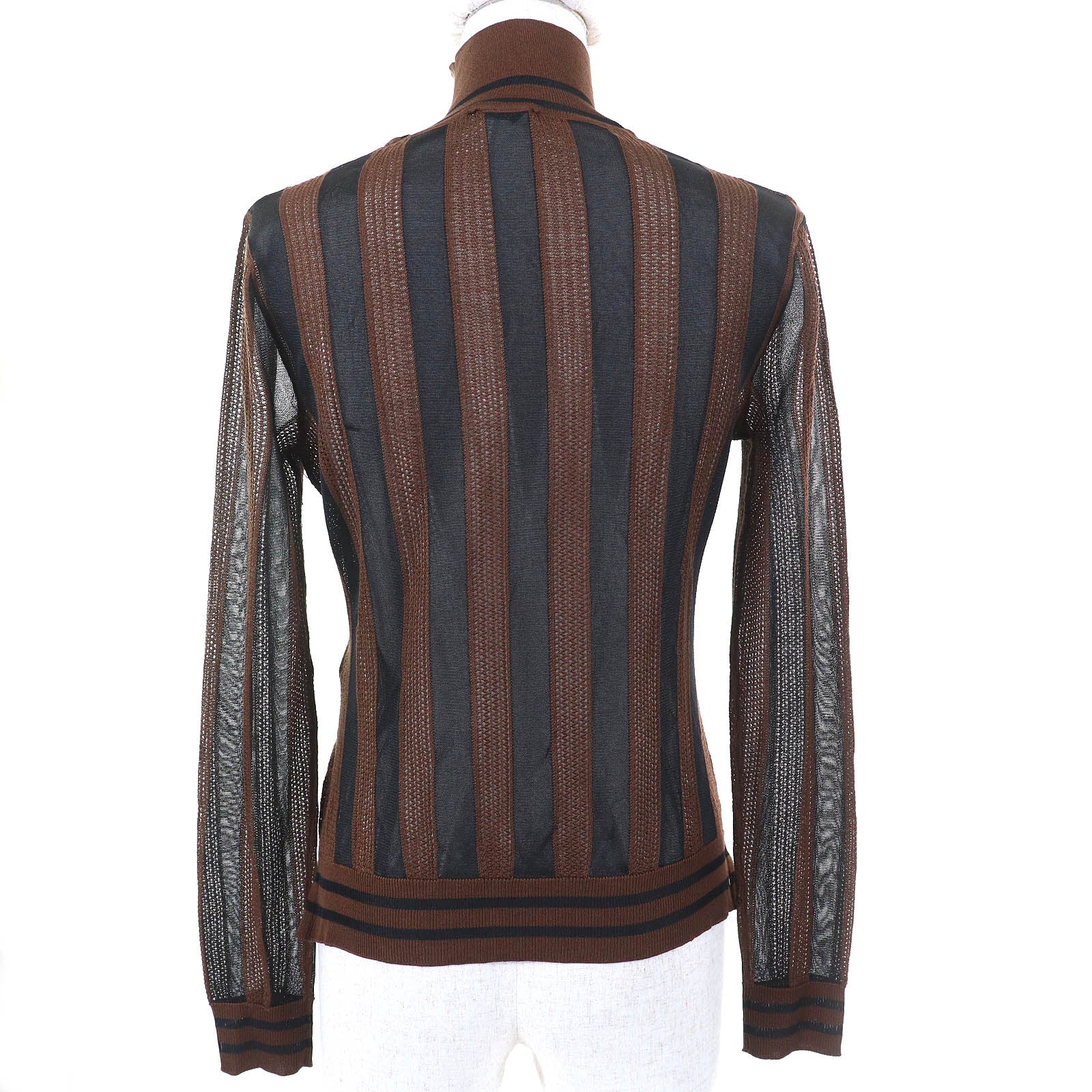 Fendi Silk Mesh Top