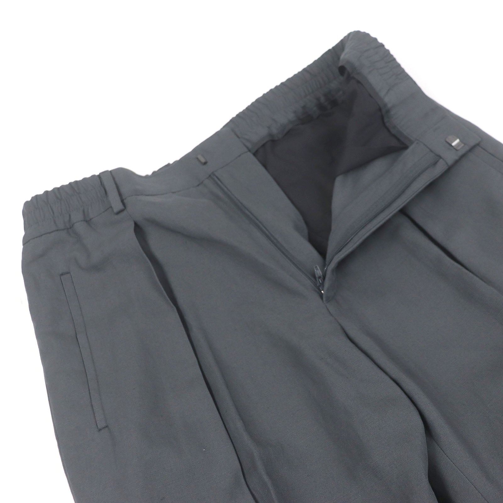 Fendi Tapered easy pants Linen Cotton Pants
