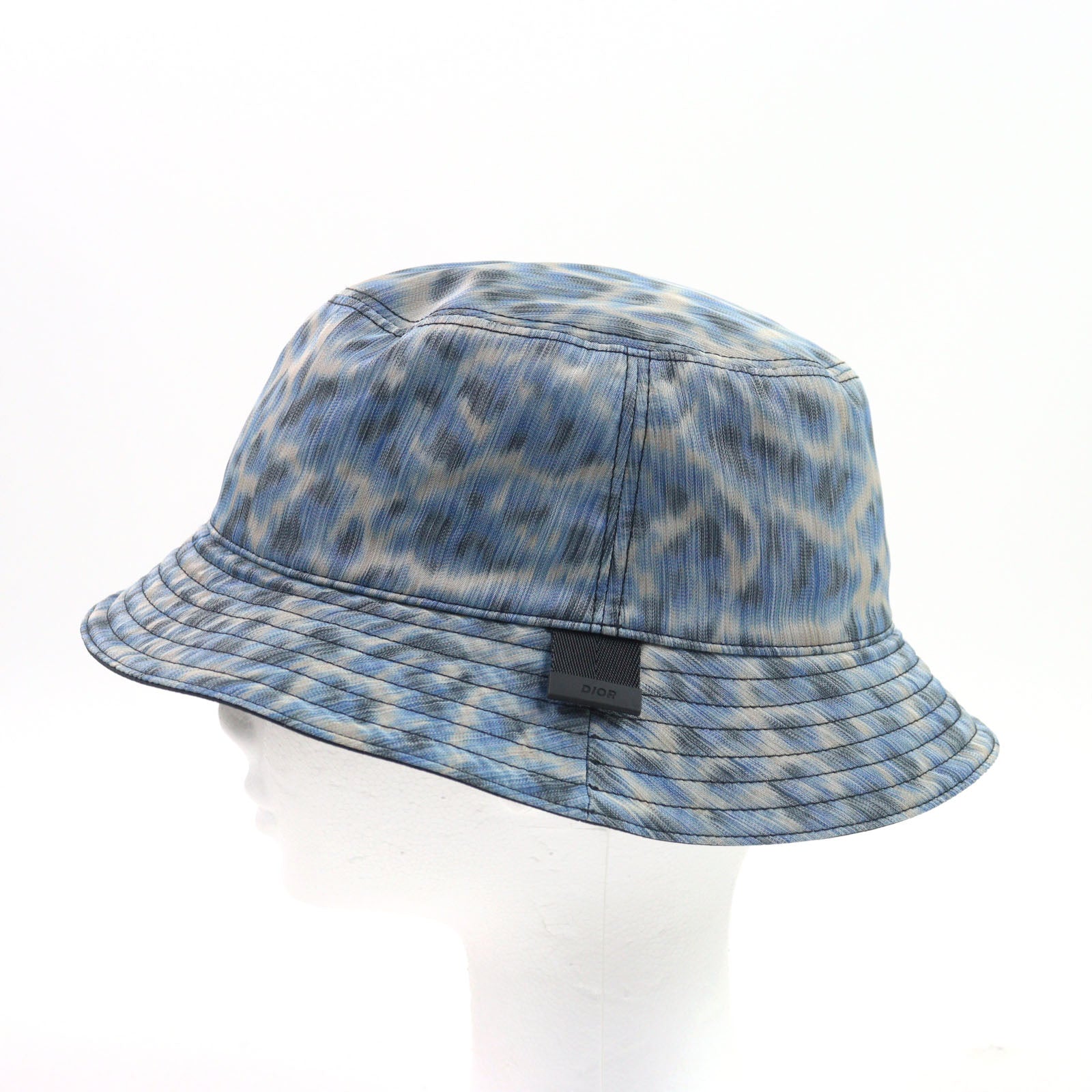 Dior Parley Adriatic print upcycled fabric bucket hat