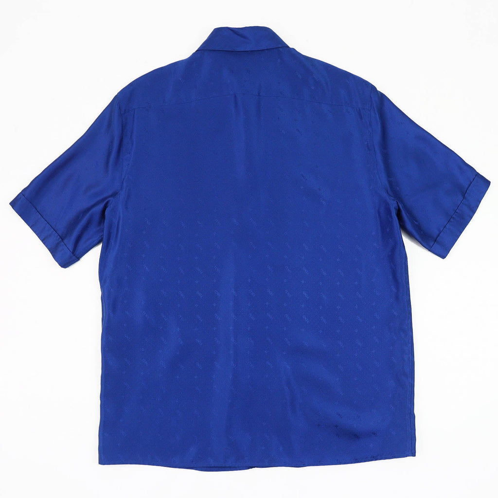 Fendi All-over Pattern Logo Silk Shirt