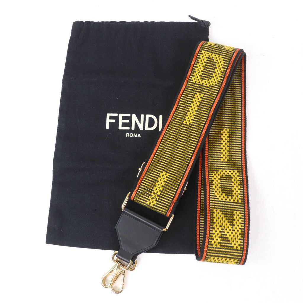 Fendi Strap you Leather Shoulder Strap