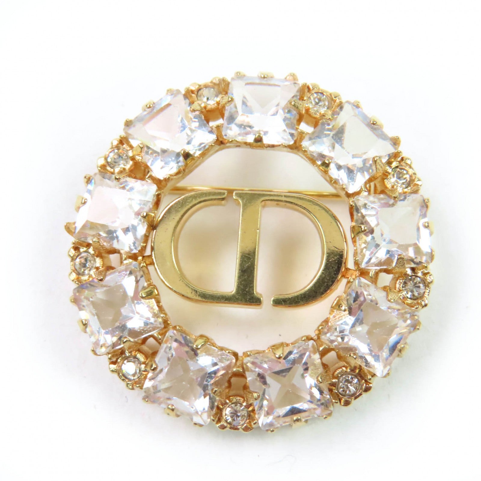 Christian Dior PETIT CD Brooch