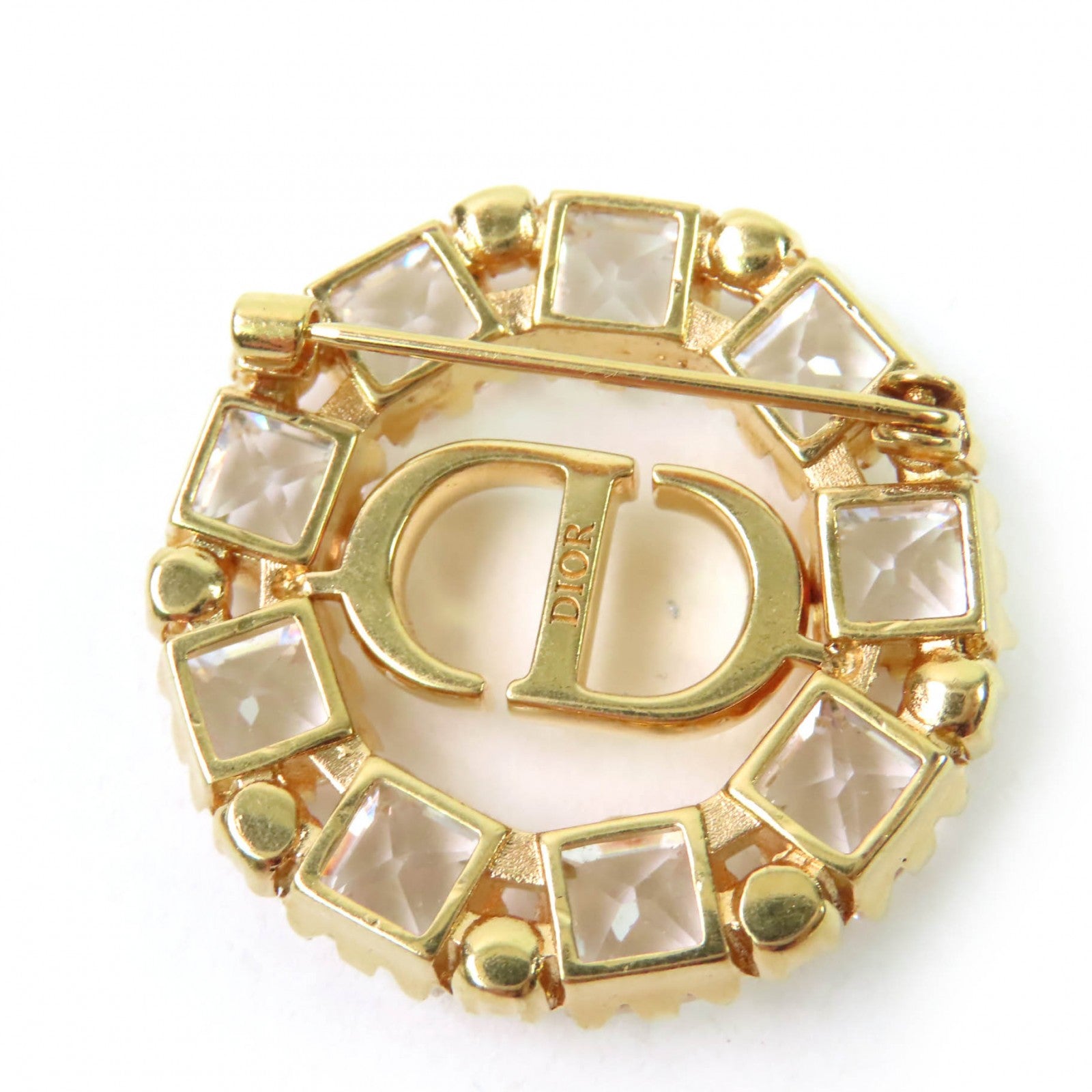 Christian Dior PETIT CD Brooch