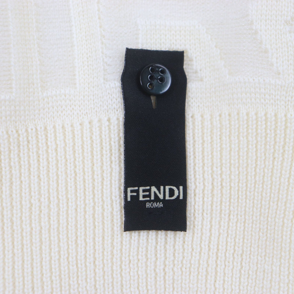 Fendi×Marc Jacobs FZX131 Wool Knit Long Sleeve T-shirt