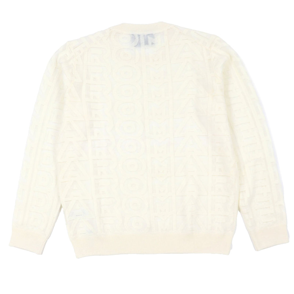 Fendi×Marc Jacobs FZX131 Wool Knit Long Sleeve T-shirt