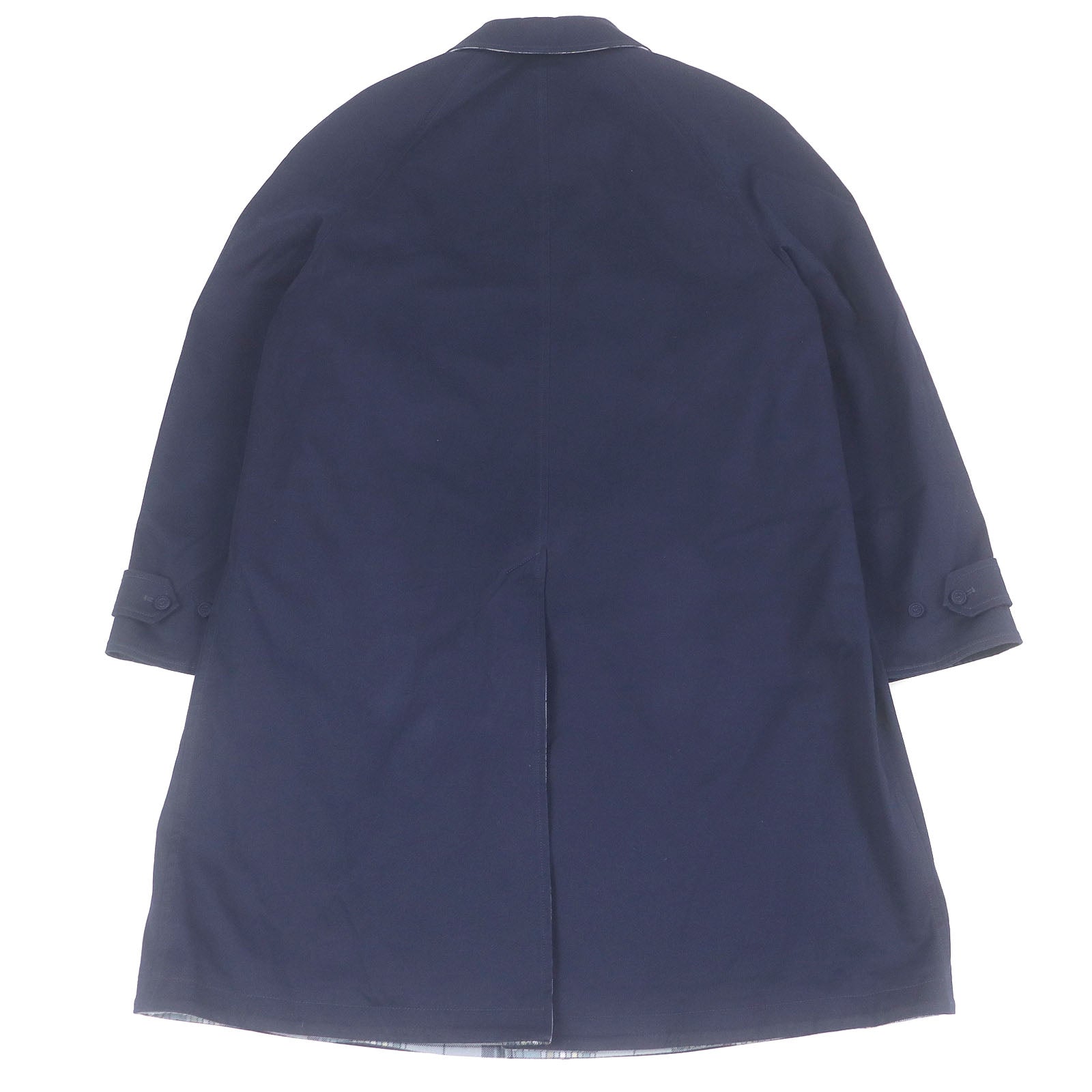 Dior Logo embroidered Cotton Balmacaan Coat