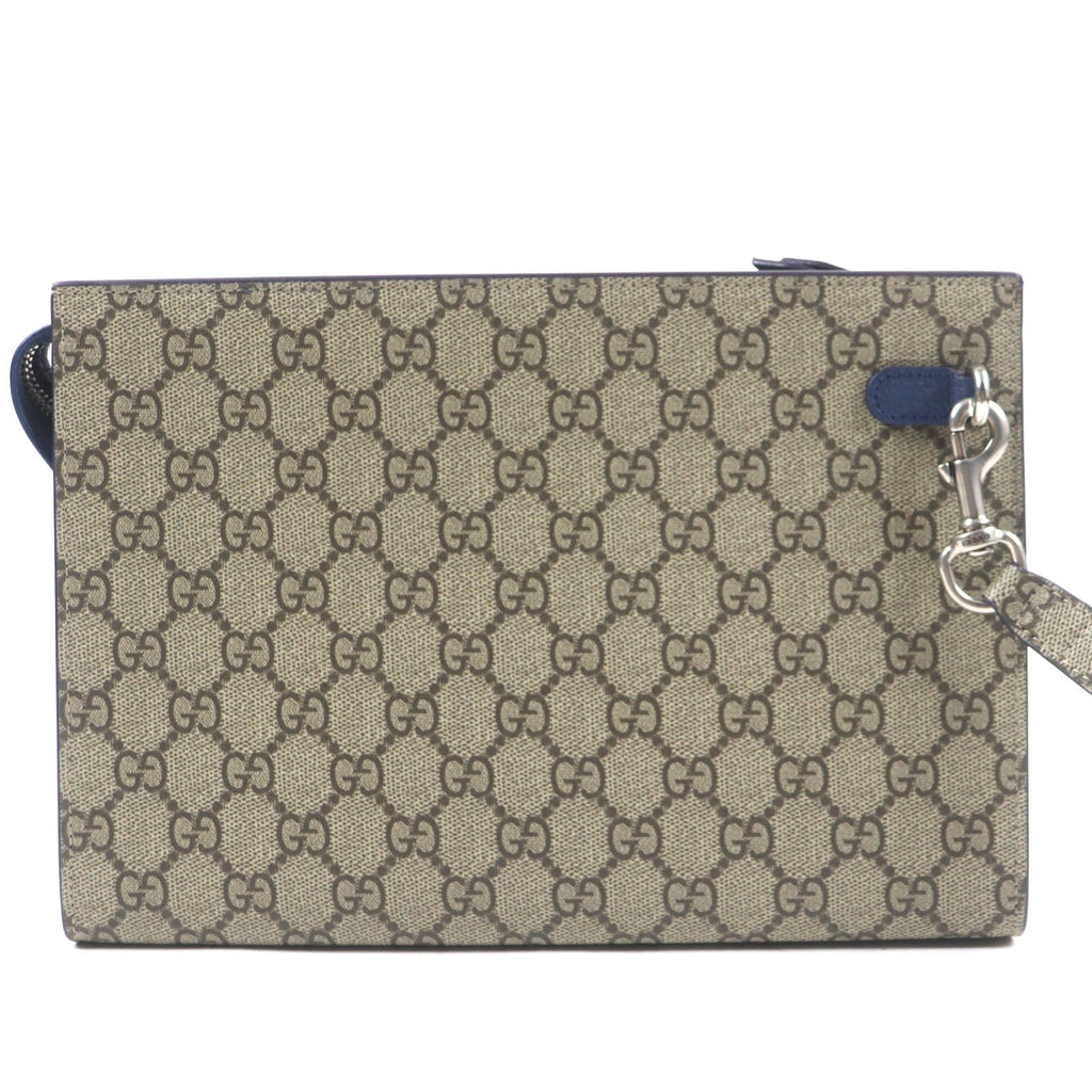 Gucci GG Supreme Business Bag Small Pouch Clutch
