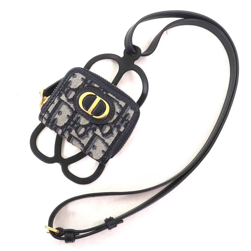 Christian Dior 30 MONTAIGNE Oblique Trotter AirPods Phone Holder