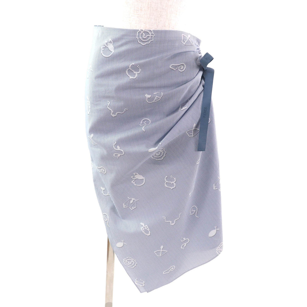 Fendi FQ7486 Cotton Skirt