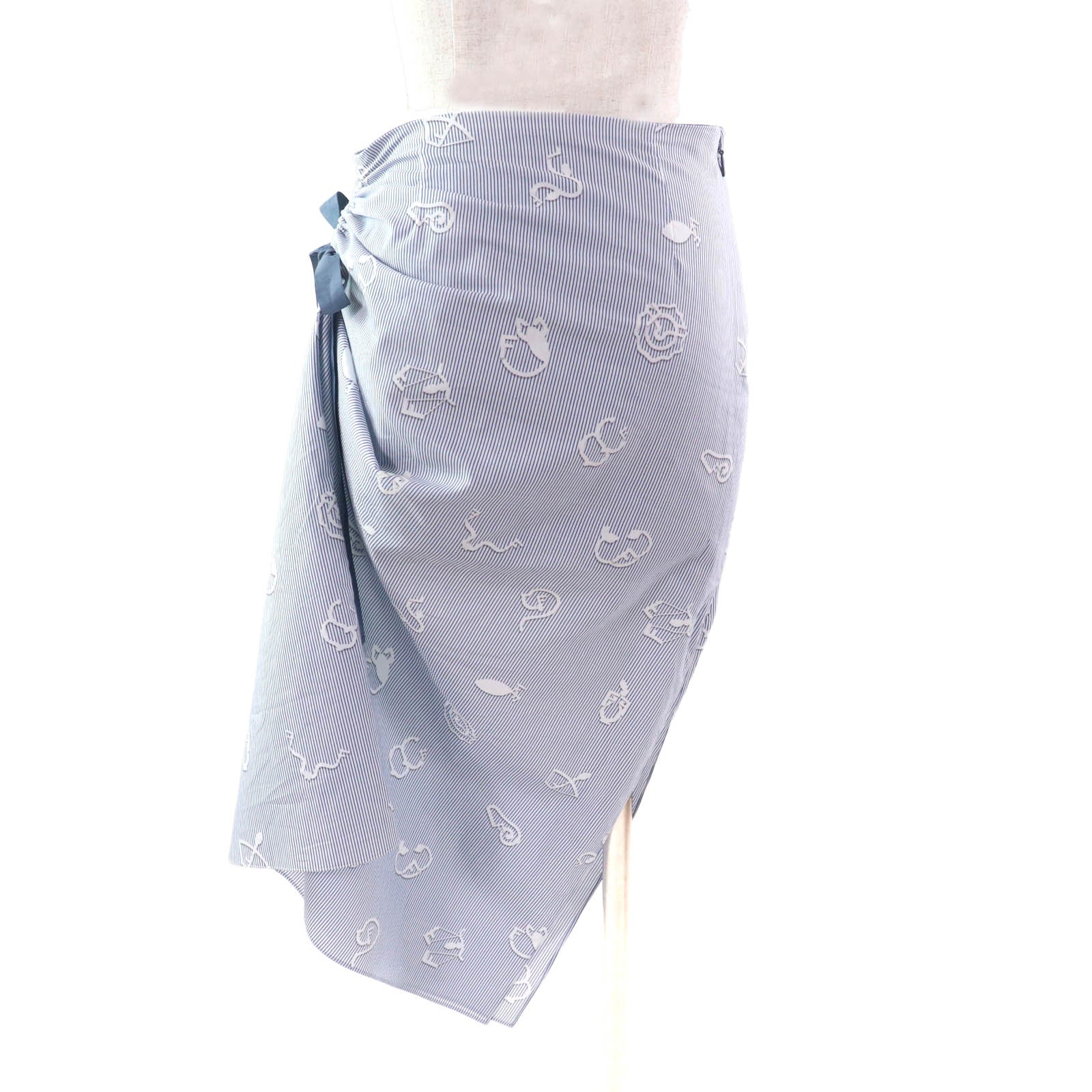 Fendi FQ7486 Cotton Skirt