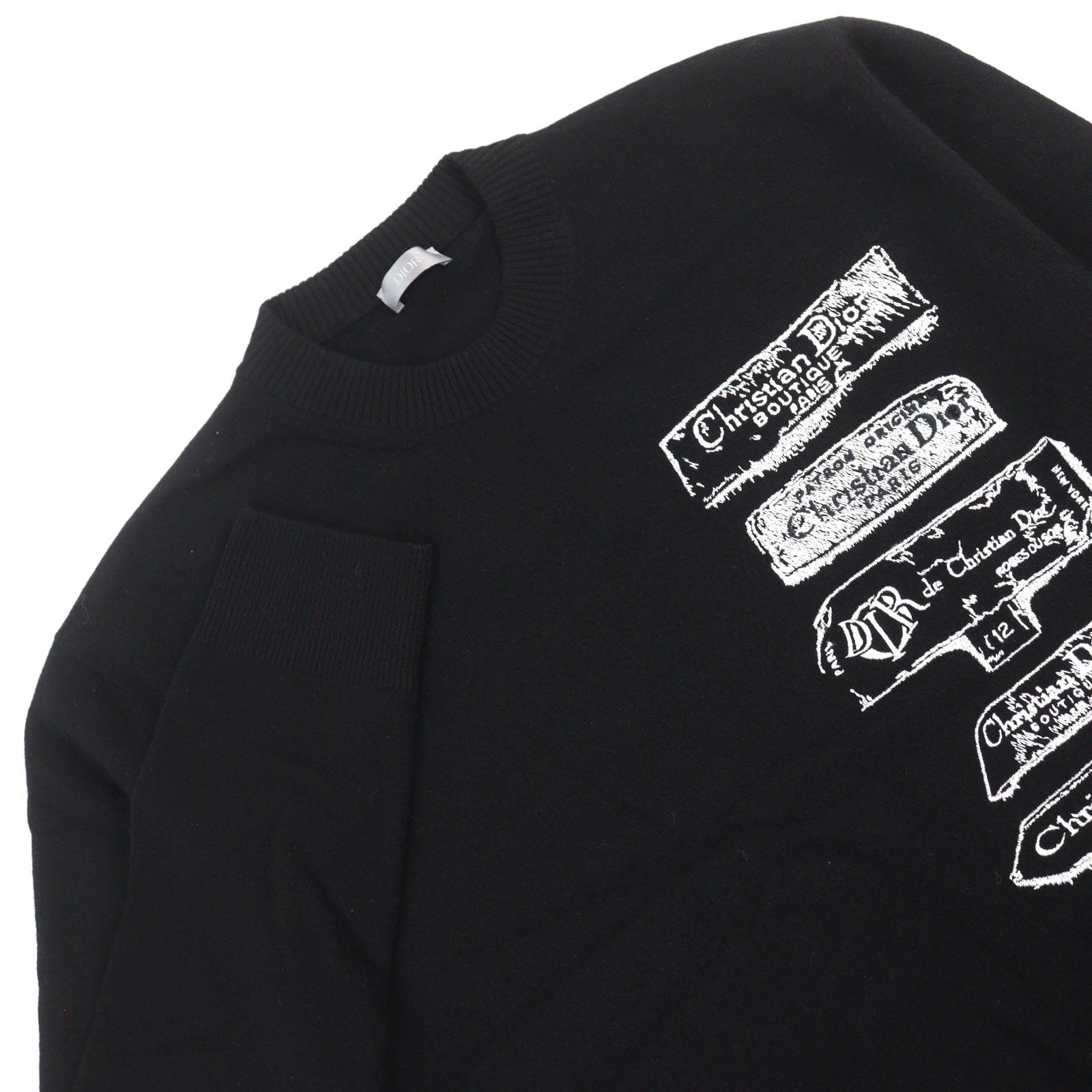 Dior Archives Labels Wool Knit